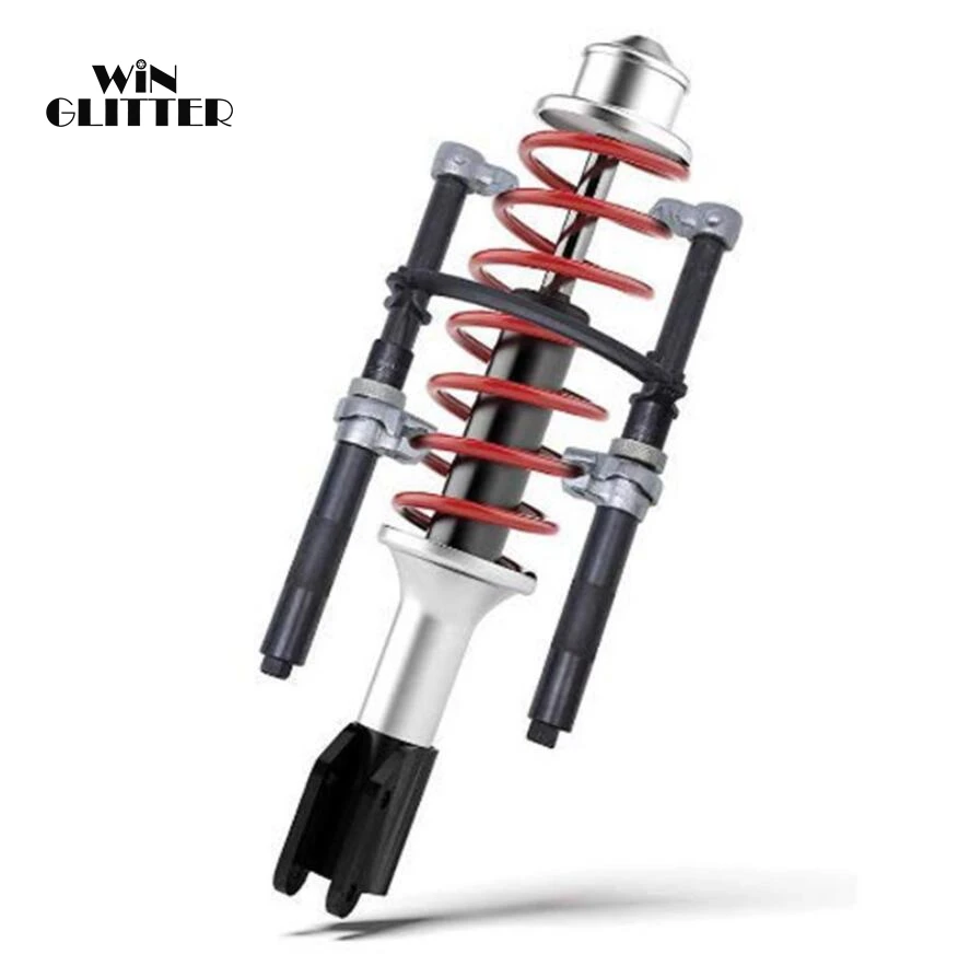 Roll type damper spring compressor damper spring disassembly