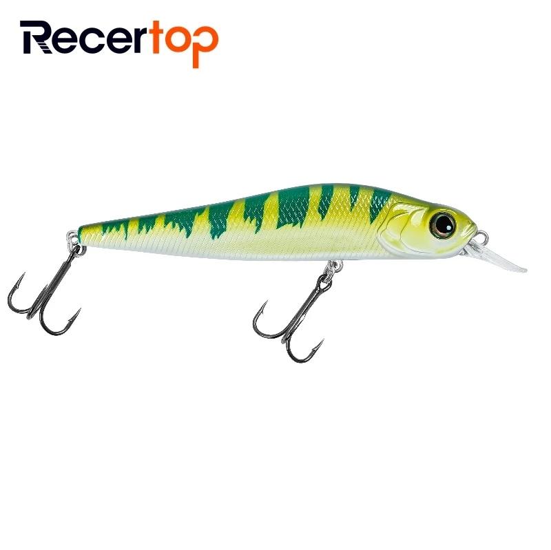 Floating lure natural colors and unpainted minnow 100mm 12g jerkbait ABS minnow lure