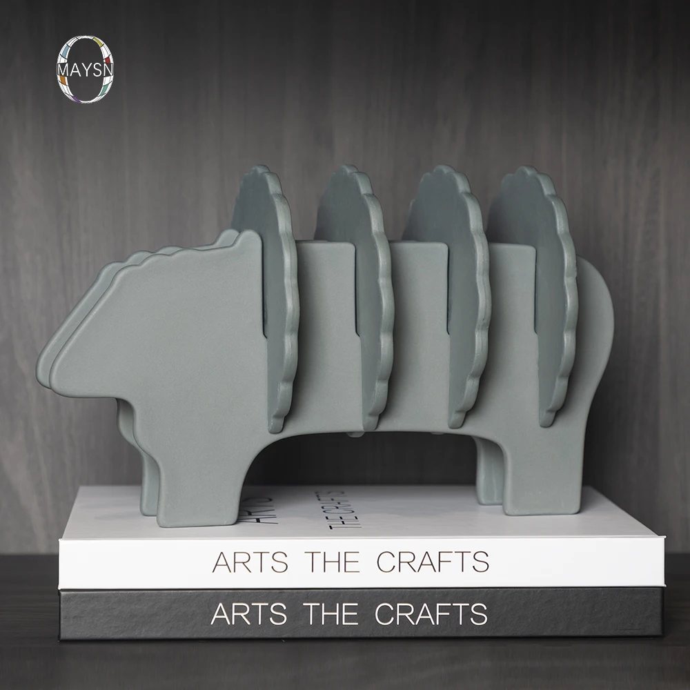 Керамические декоративные подставки для чая и кофе в современном стиле