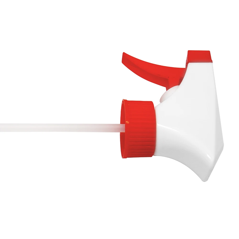 Hot sale Orange all 28/410 trigger sprayer, plastic bottles trigger sprayer