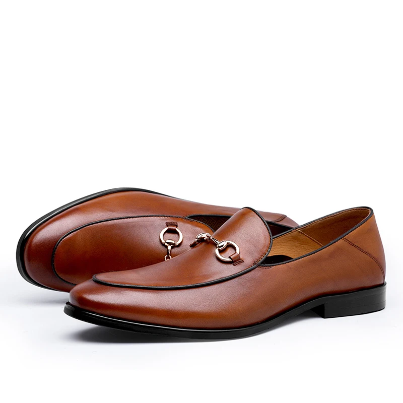 Kutesmart New Fashion Wholesale Custom Design Loafer Leather Shoes For Mens