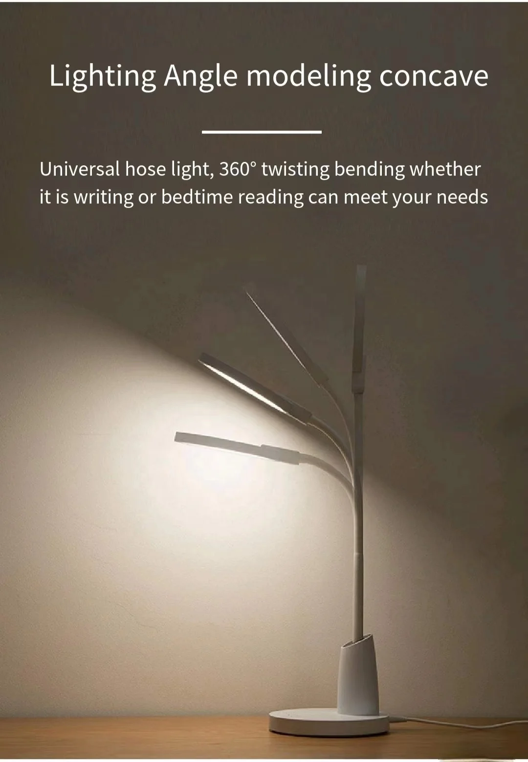 Timer Folding LED Desk Lamp Book Reading Light Dimming Table Lamps For Reading Study With Night Light
