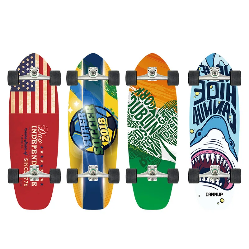 Hot Sale 5 Days Fast Delivery Smoothstar Boardwalk Land Surf Board Wheel Carver CX4 Truck Surfboard Skateboard Surf Skate