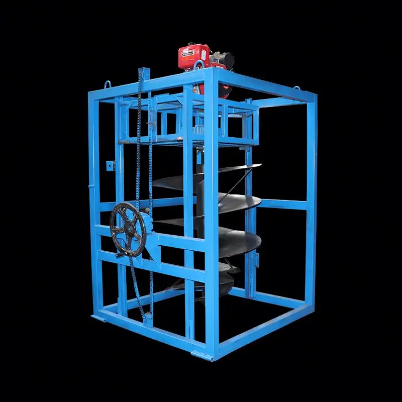 Digging Machinery Hydraulic Mini Earth Auger Pole Erection Machine Auger Bore Pile Foundation Machine