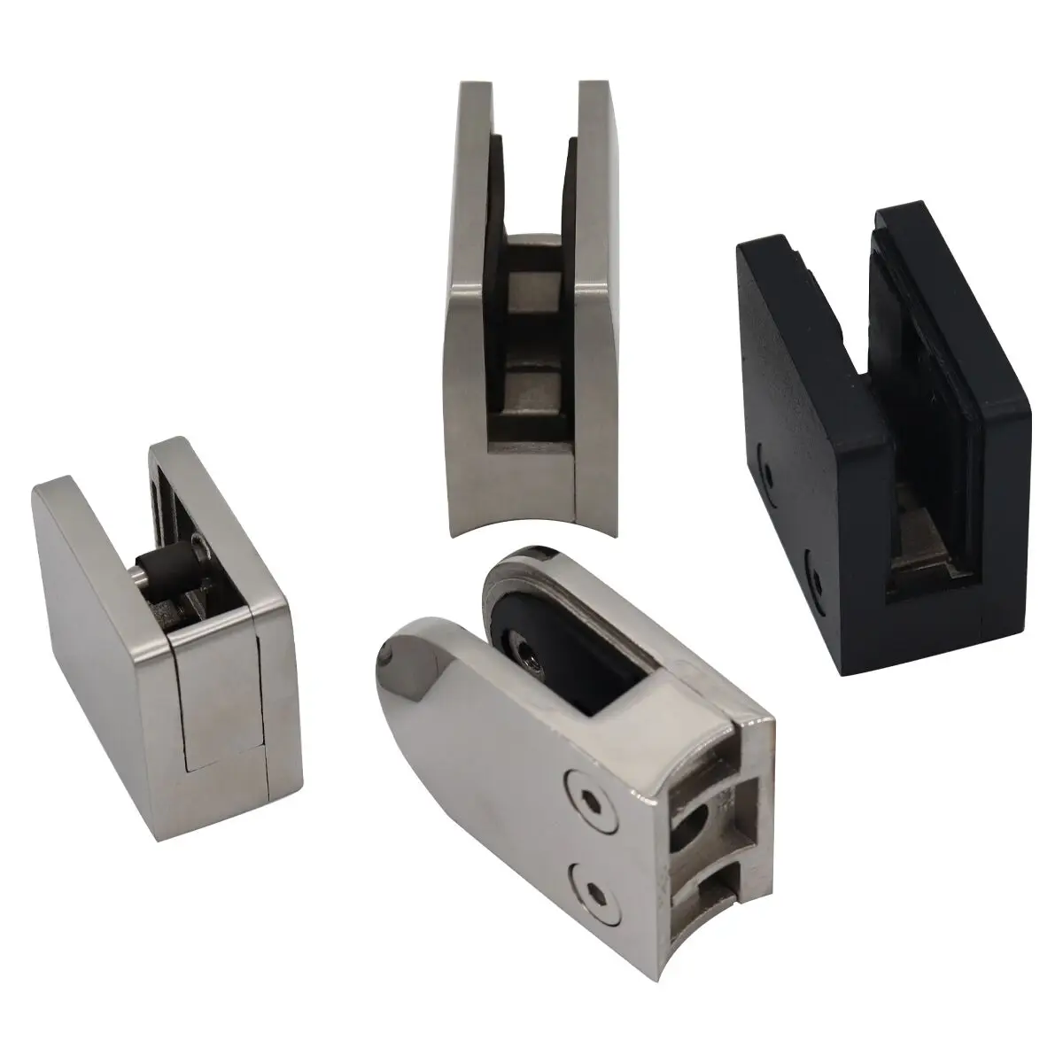 Stainless Steel Glass Clamp For Railing Fitting For  Railing Accessories Frameless Glass Bracket Holder