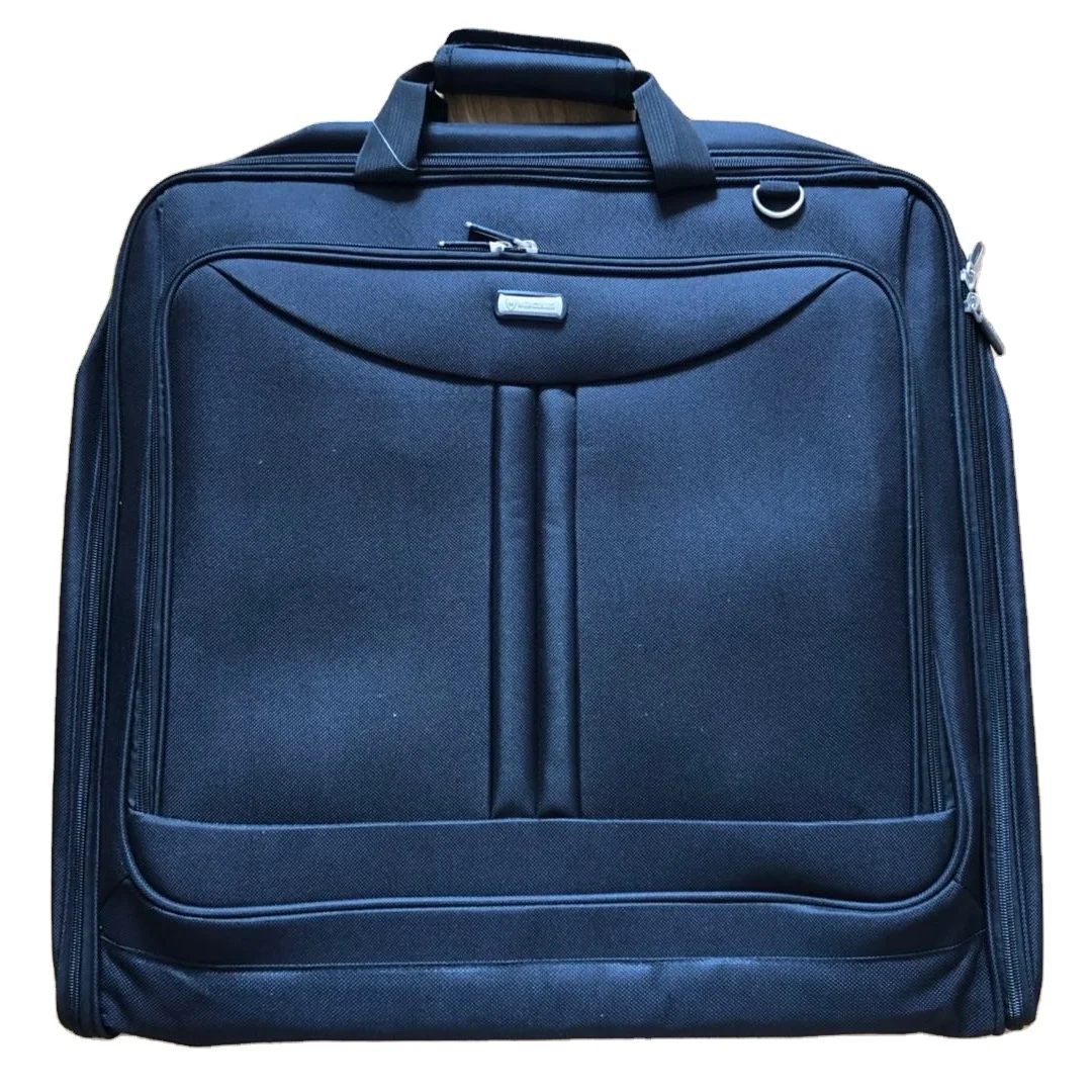Wholesale carry on business garment suit bag  travel portable clothing  suit covers   trip garment bag with shoulder