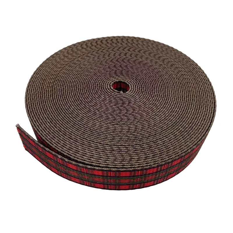 Woven Elastic Red Black Colors Strong Elastic Suitable for Bags Waistband Garment Home Textile Belt Underwear Webbing