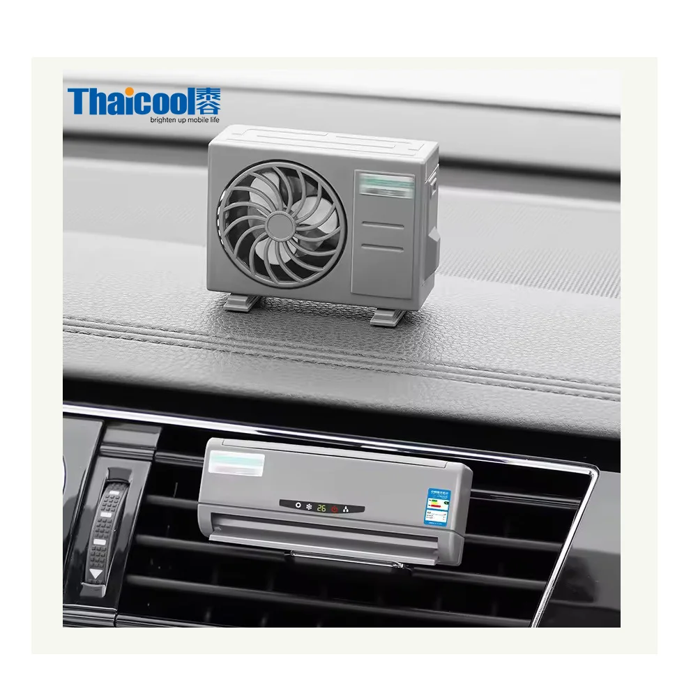 Wholesale Solar Car Perfume Air Conditioning Model Dashboard Vent Clip Car Air Freshener Aromatherapy Air Freshener for Car