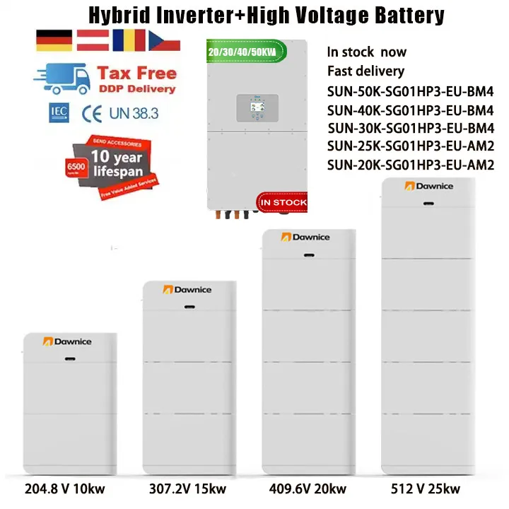 40KW 50KW 45KW 60kw Deye SUN-40K-SG01HP3-EU-BM4 SUN-50K-SG01HP3-EU-BM4 HV коммерческой сети переменного тока три 3 фазы Гибридный солнечный