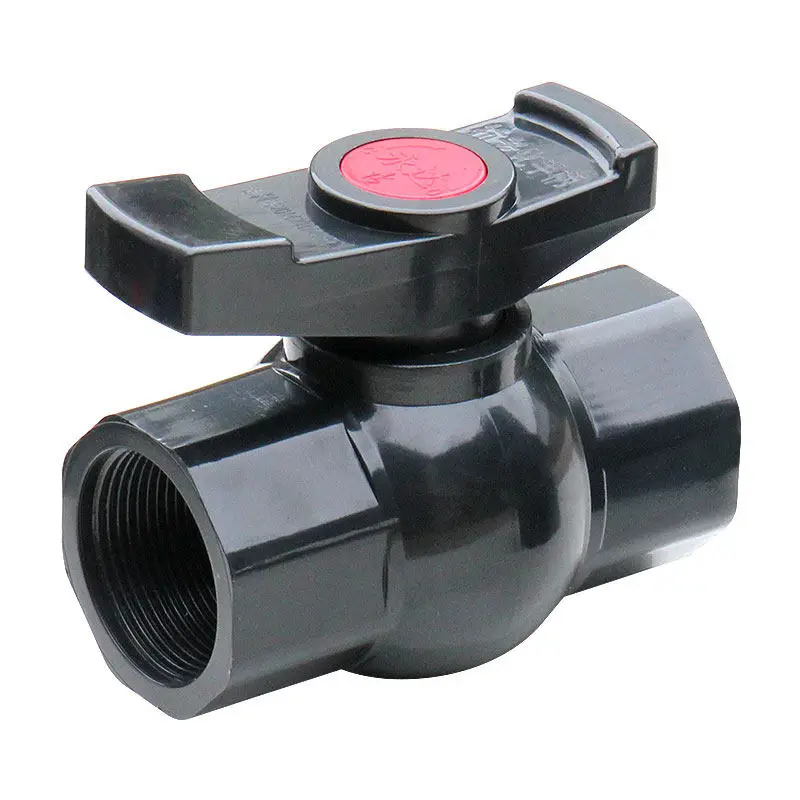 PVC-U Plastic socket thread PVC True Union Ball Valve