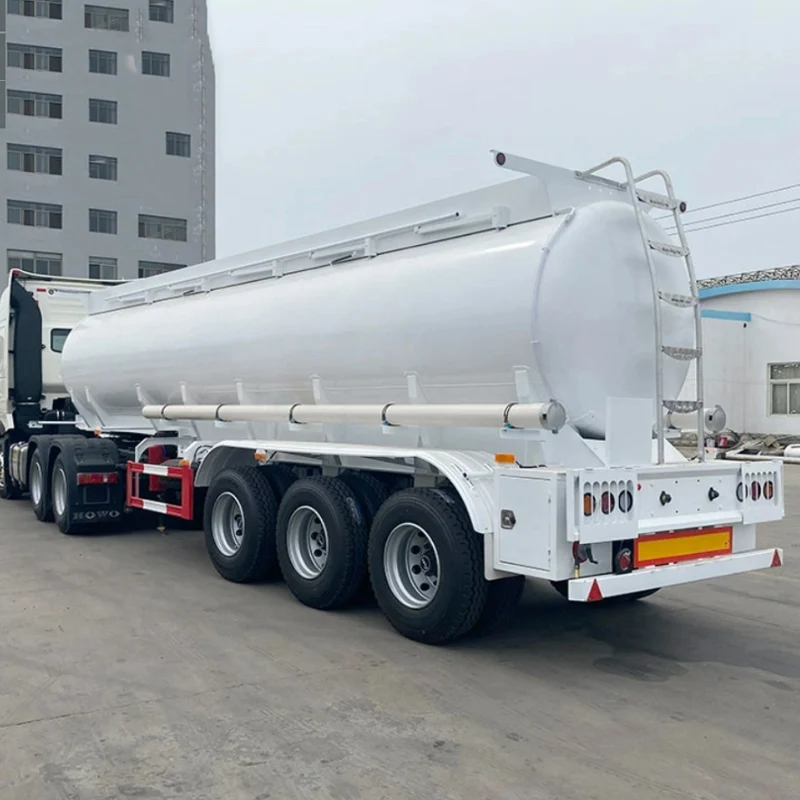 CHINA 3 AXLES Oil  Fuel diesel Tanker semi trailer Truck Howo 45000 Liters Oil Tank Truck Semi-trailer Gasoline Tanker Traile