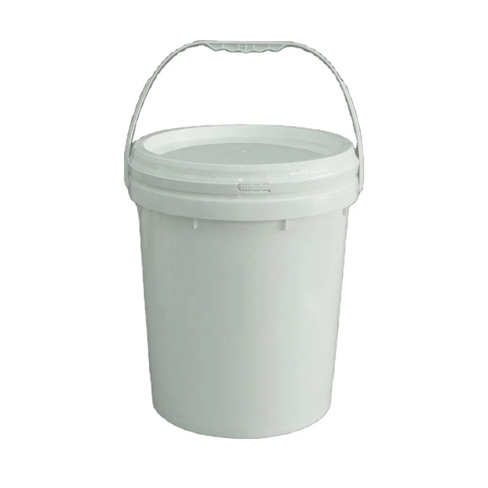 Wholesale Plastic Bucket 20L Washing With Lid HDPE 5 Gallon Can Custom Color and logo