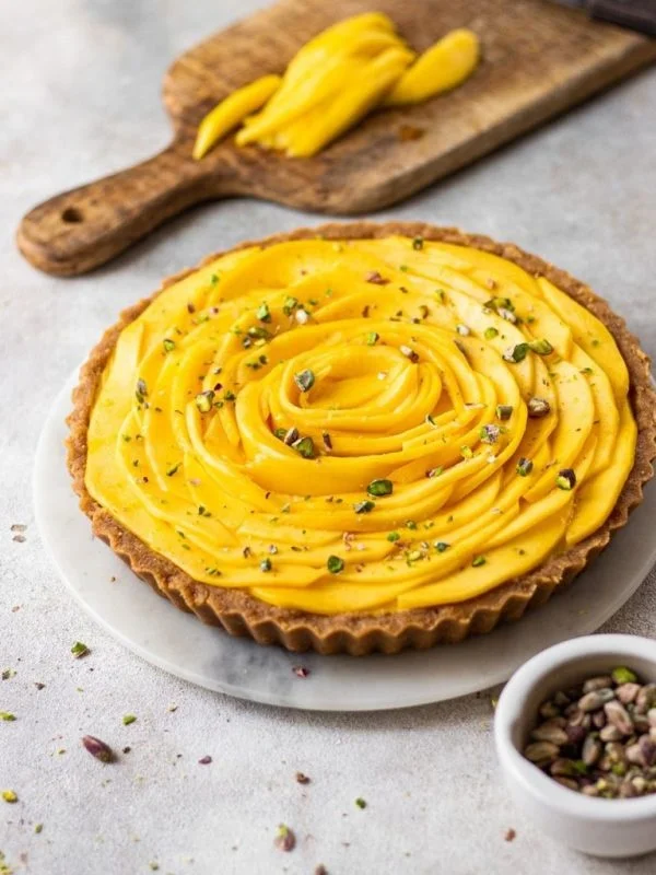 
11 Inch Carbon Steel Non Stick Flower Printing Fluted Quiche Pizza Pan Tray with Fixed Bottom Tart Pie Pan 