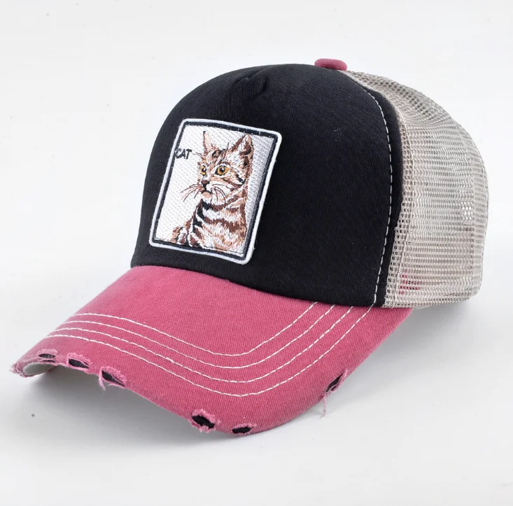 Snapback Mesh Embroidery Gorras Snapback Custom Trucker Cap Hat