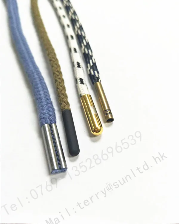 
High quality gold metal shoe lace aglet 
