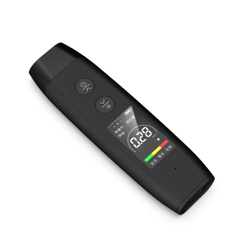 LCD Display Breathalyzer Semiconductor Alcohol Sensor Hostweigh Portable Digital Alcohol Tester