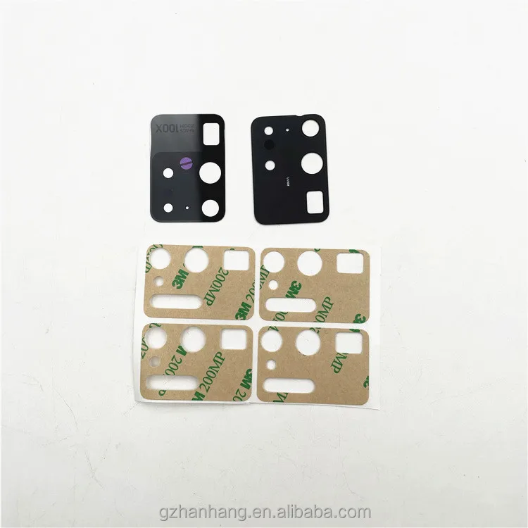 Cellphone Small Parts For Samsung Galaxy A10 A105 A10s A20 A51 A23 Back Side Big Camera Glass Lens Cover with Adhesive Sticker