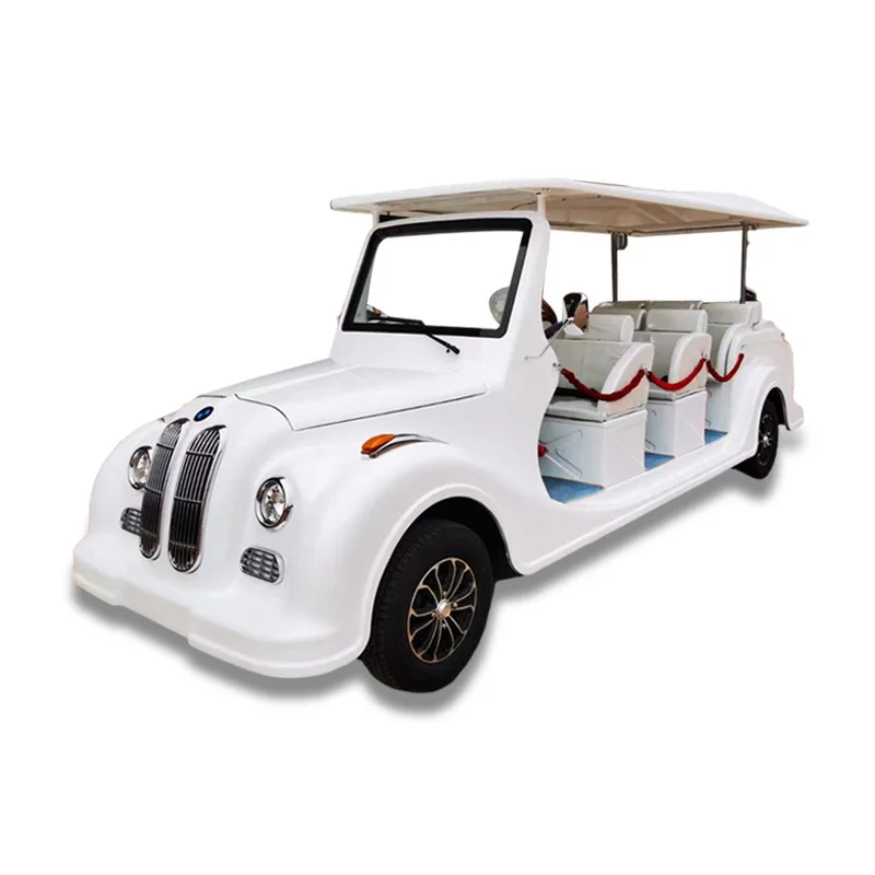 Greenmotor Classic Vintage Cars  9-11 Passengers Electric Shuttle Bus