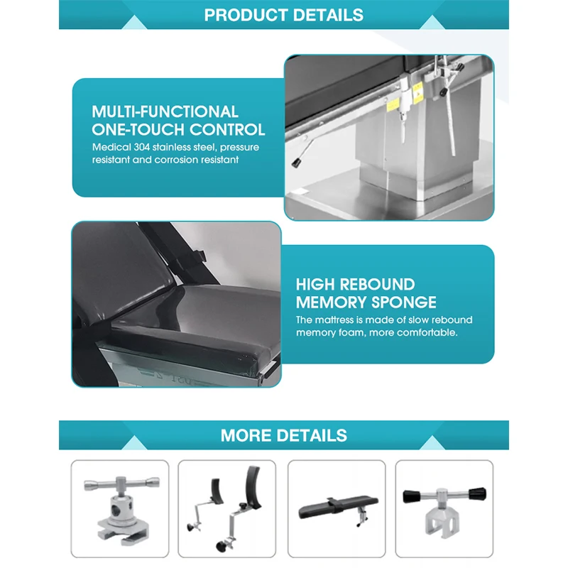 Hospital Operation Room Equipment Electrical Ophthalmology Operating Table Surgical Operating Table