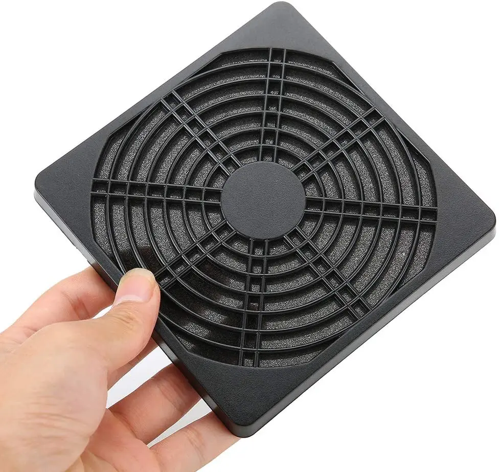 3 In 1 Plastic Dustproof 120mm 12cm Fan Cover Filter Computer Case Fan Guard Grill