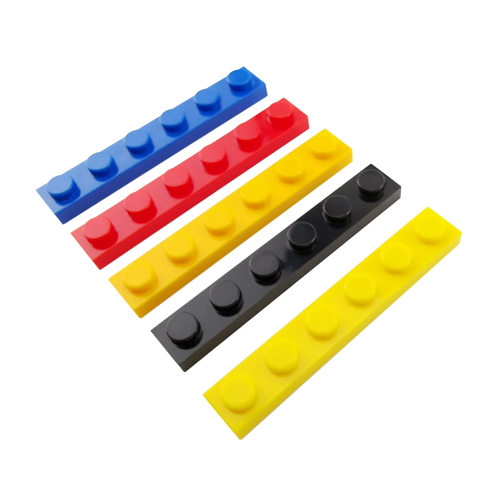 Part 3666 Plate 1x 6 Block Toys Robotics Education Building MOC Toy Bricks