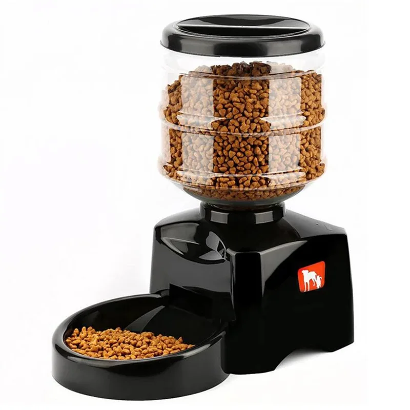 Hot Sale 5.5 L Pet Automatic Dog Feeder and Water Dispenser Set Gravity Self Feeding Food Waterer