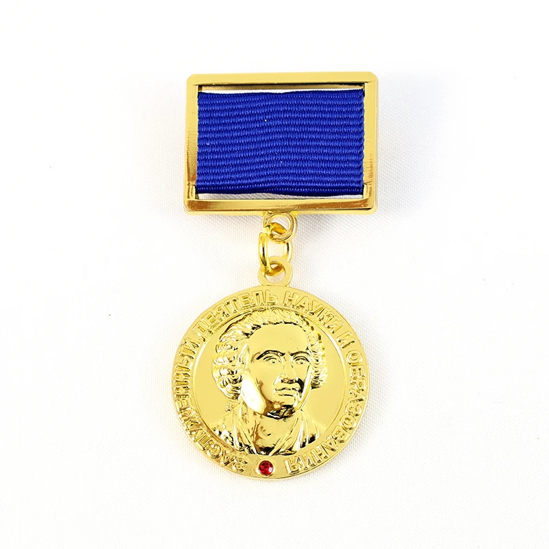 Производитель медальон на заказ металлическая медаль лента 3D Почетная