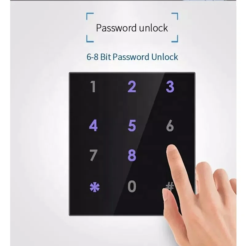 
Electric Magnetic Lock Face Recognition Access Control System Smart Door Lock Face Recognition home Door Lock 