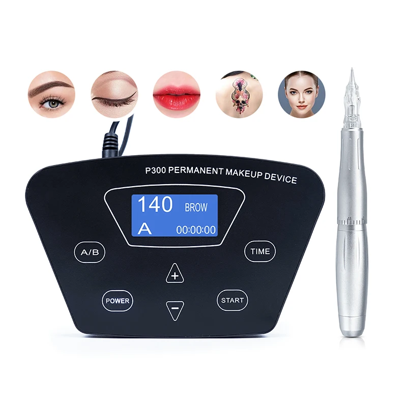 Dermografo micropigmentacion P300 набор тренировочной машины для микроблейдинга с черным жемчугом