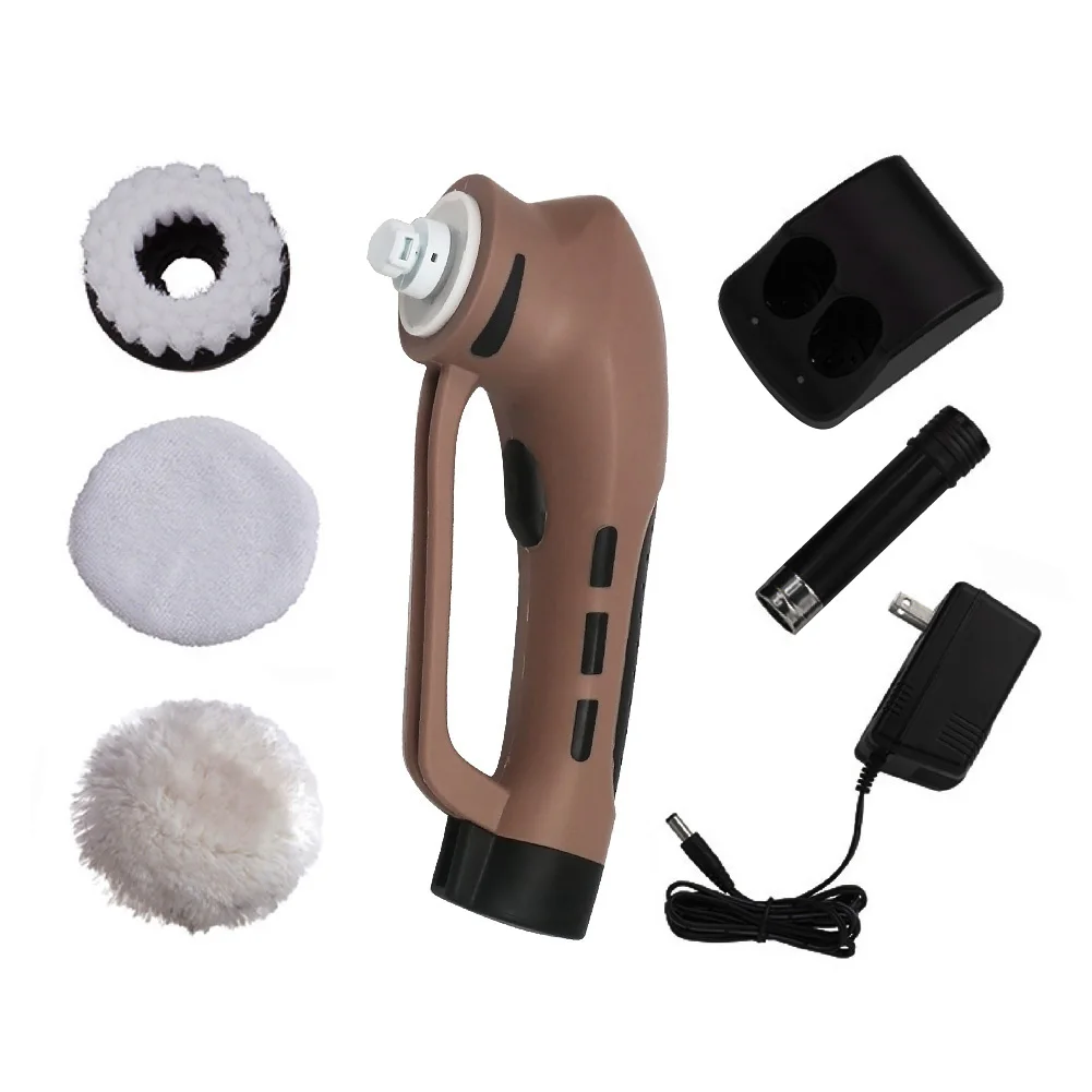 
Electric Shoe polish brush, Leather Sofa Cleaning Polish, AA battery handheld shoe cleaner 