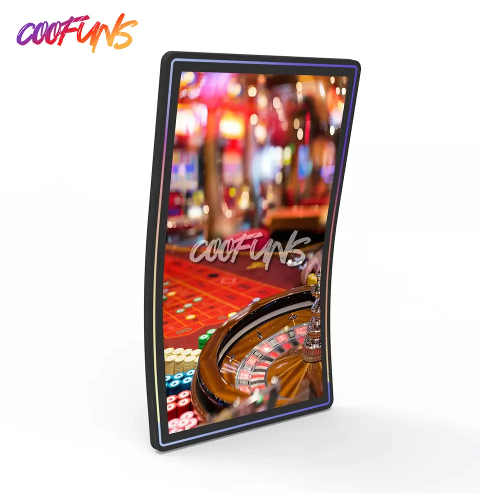 43 Inch Curved Touch Screen Monitor Curved Slots Monitor for Gaming Machine
