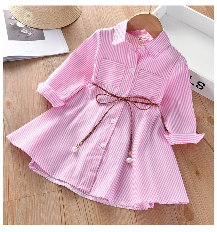 2-10 year Korean Casual Kids Clothes Girls Tiered Ruffle Sleeveless Summer Dress