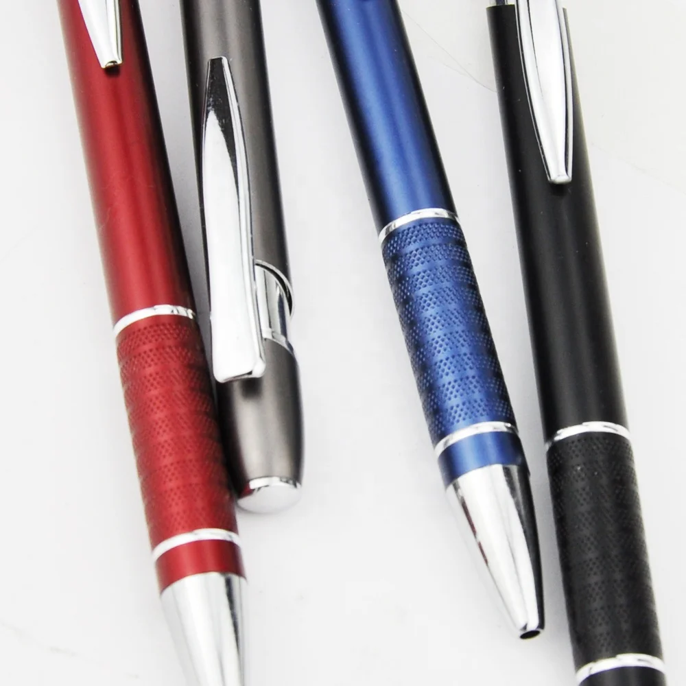 
high quality aluminium metal ballpoint pen manufacturer for gift stationery 