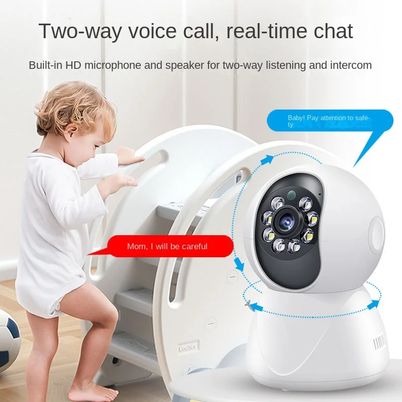 Indoor 300w pixel surveillance camera mobile phone remote network dome camera wireless household video camera cross-border