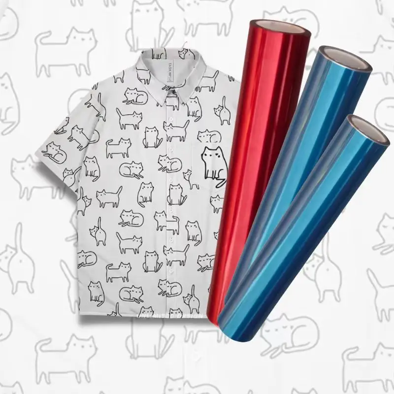 Kunpeng Waterproof Heat Transfer Film PVC PET Roll Transparent Polyester Hot Melt Adhesive Film