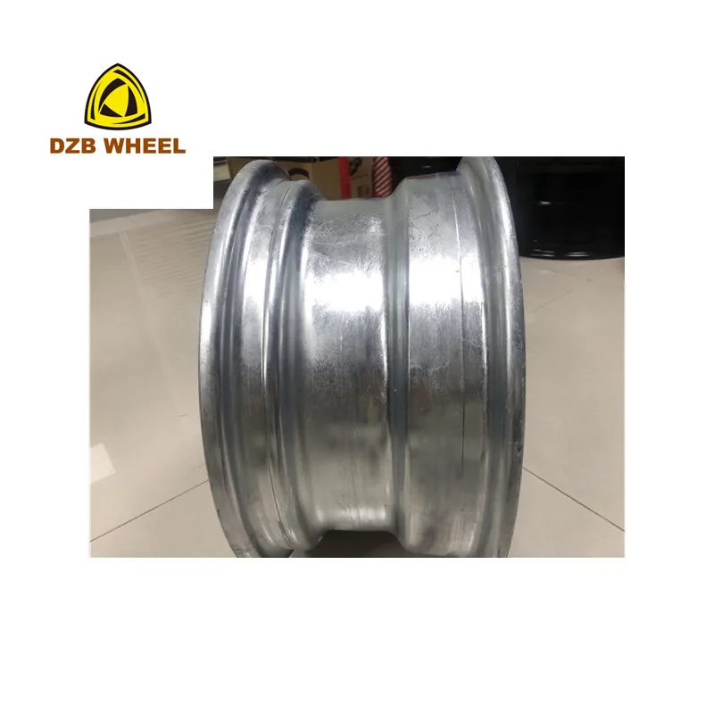 Factory Wholesale Trailer Wheels Rims14 8 Spoke Hot Zip Galvanized Surface Treatment Car Steel Wheel Rims