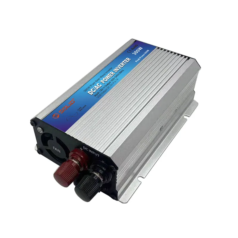 Производитель автомобильный инвертор напряжения цена DC 12V 24V To AC 110V 220V 300W Инвертор преобразователь чистой синусоидальной волны преобразователь
