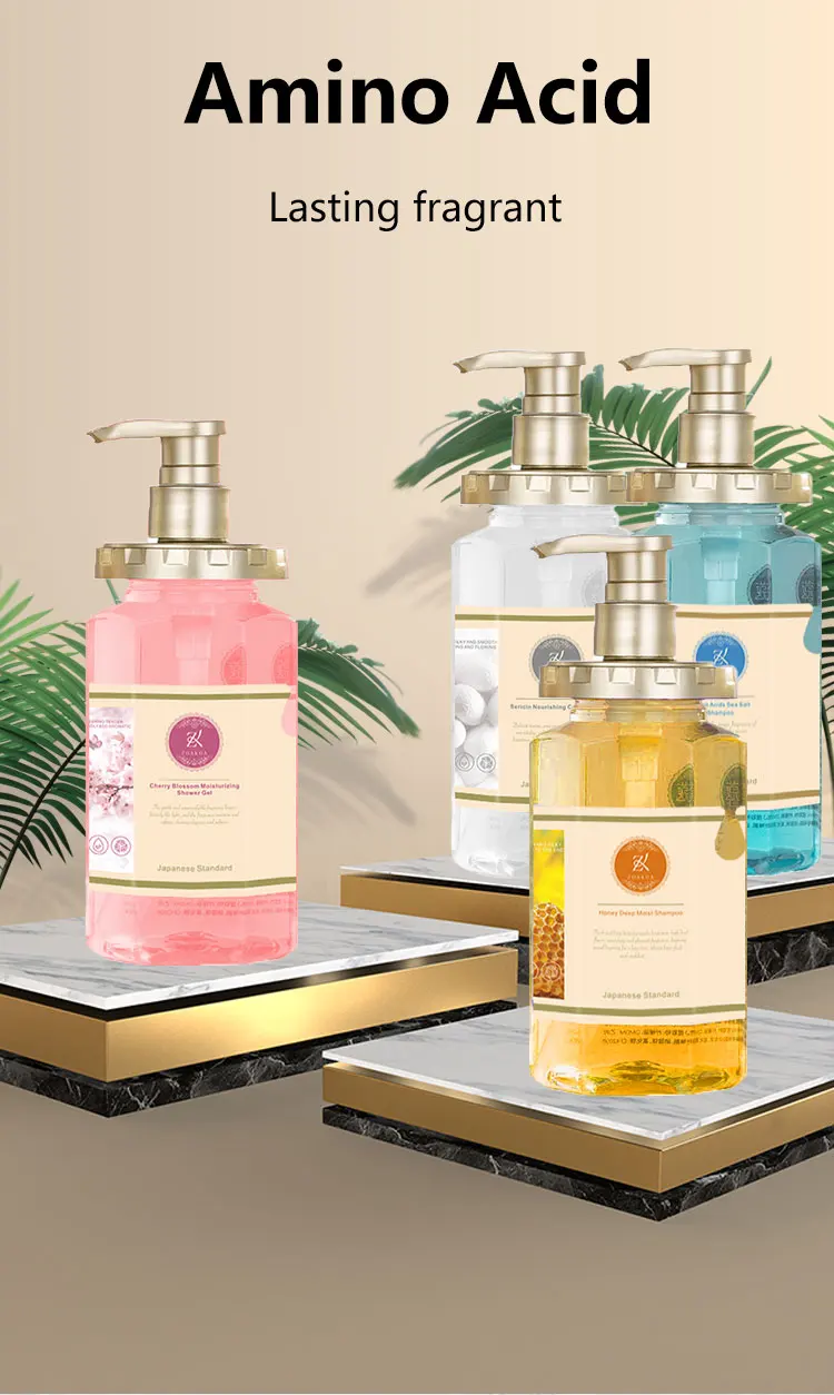 
Factory Price Natural Honey Balance Shampoo Deeply Moisturizing Nourishing Shampoo 