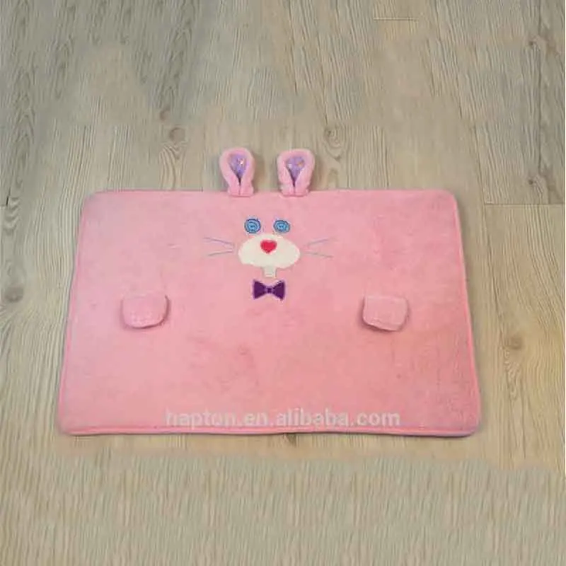 wholesale custom cute cartoon embroidery child mat soft non-slip backing bathroom mat new design kids rugs and carpets
