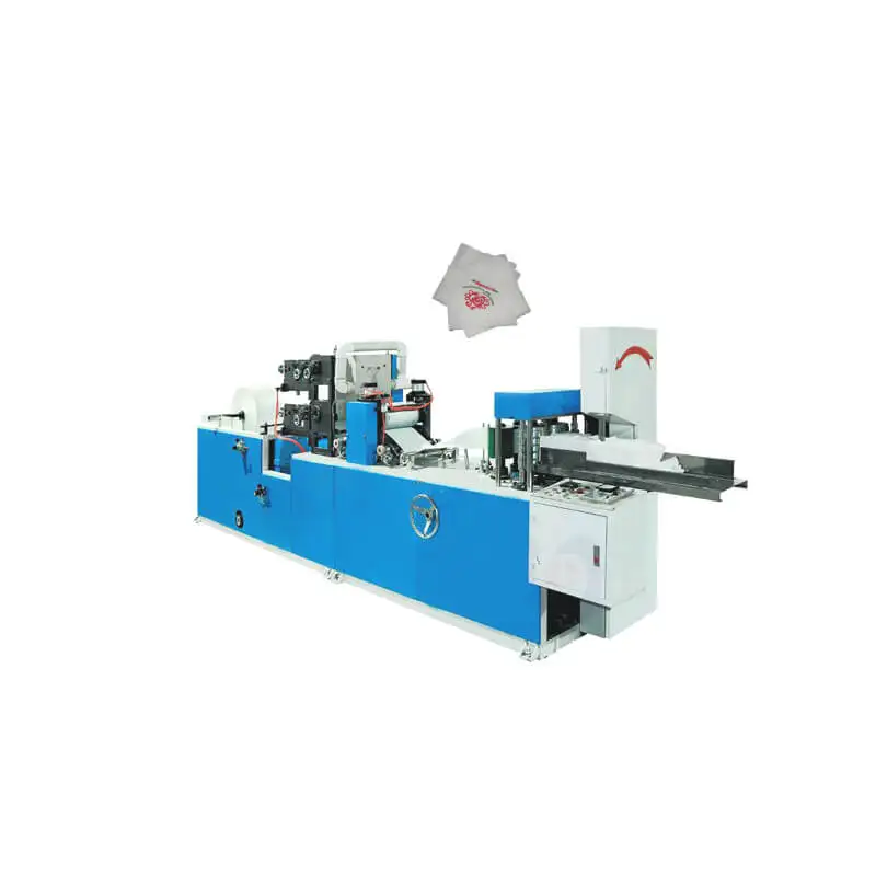 Table napkin paper sliting packing machine