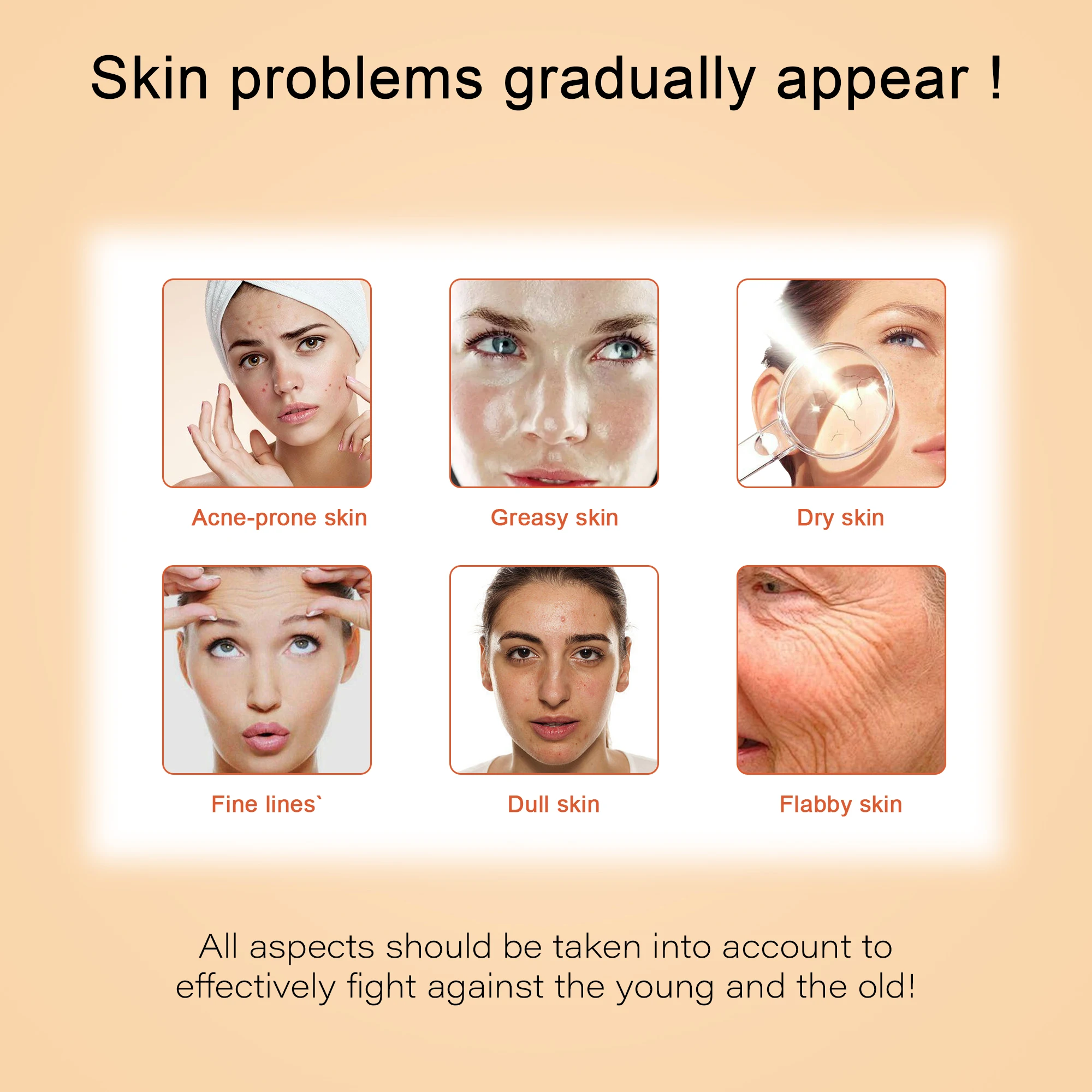 Organic Moisturizing Face Care Cream Private Label Anti Whitening Lighten Acne Turmeric Serum Tumeric Skin Care Set