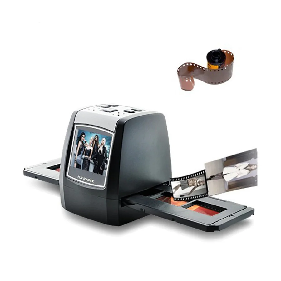 35Mm 135 Film Negative/Slide Digital Film Scanner With 2.4' Color Display
