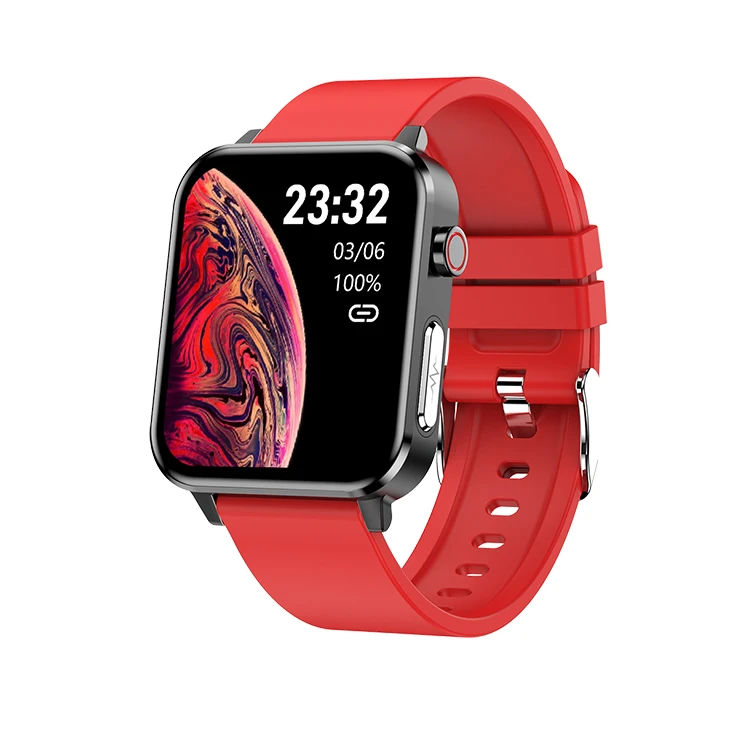 
AI Medical PPG ECG E86 body temperature smartwatch IP68 thermometer smart bracelet for Multi-dial switching 