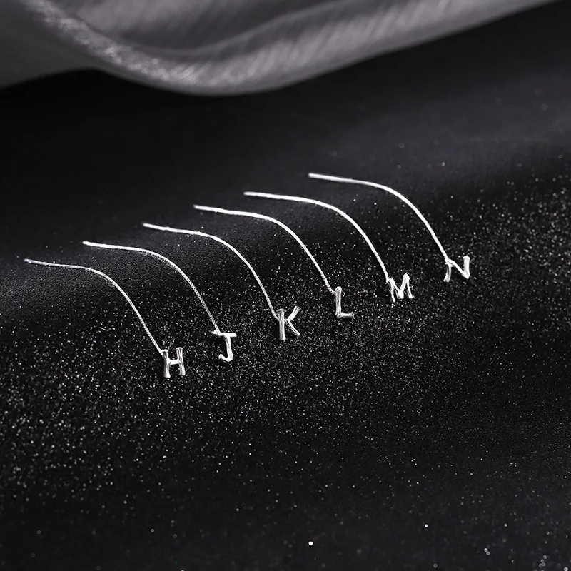 Alphabet ear wire English tassel earrings Fashion brand designer earrings for women luxury high quality designer jewellery