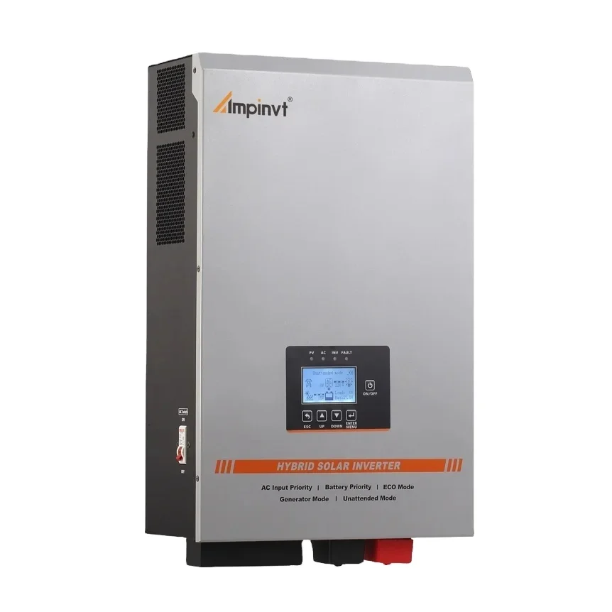Ampinvt 120VAC Split Phase Solar power Inverter 24V Hybrid Solar Inverter With 120A MPPT Solar Charger Controller