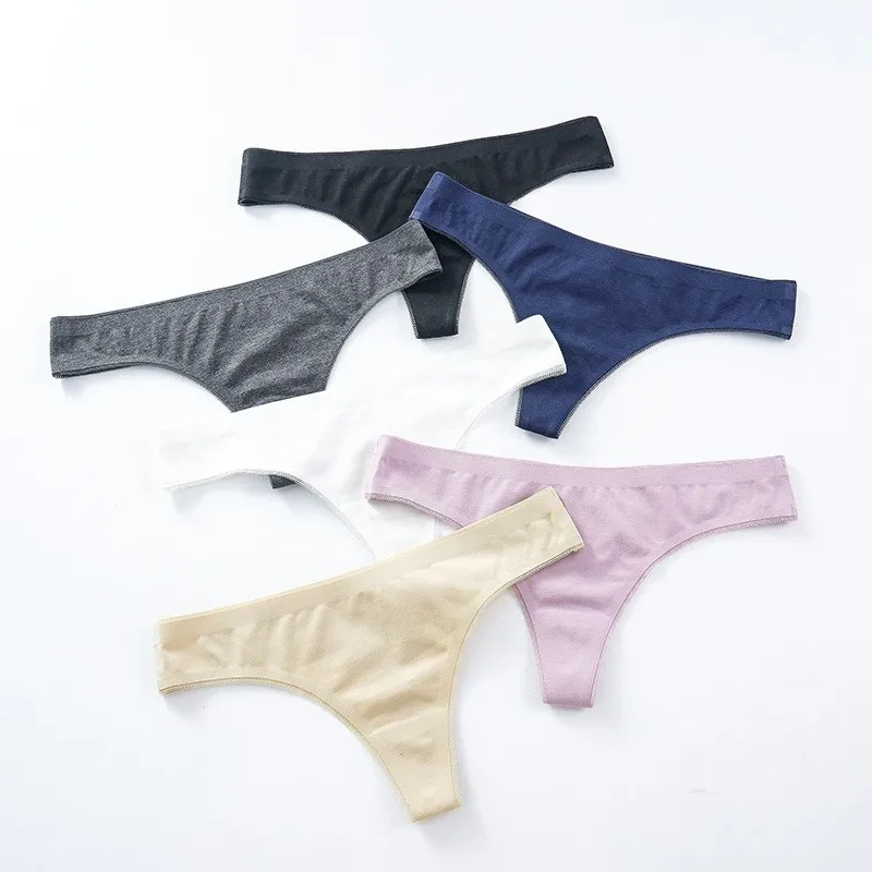 Womens Panties Underwear One Piece Female Seamless Underpants Ice Silk Briefs Women Traceless Panties