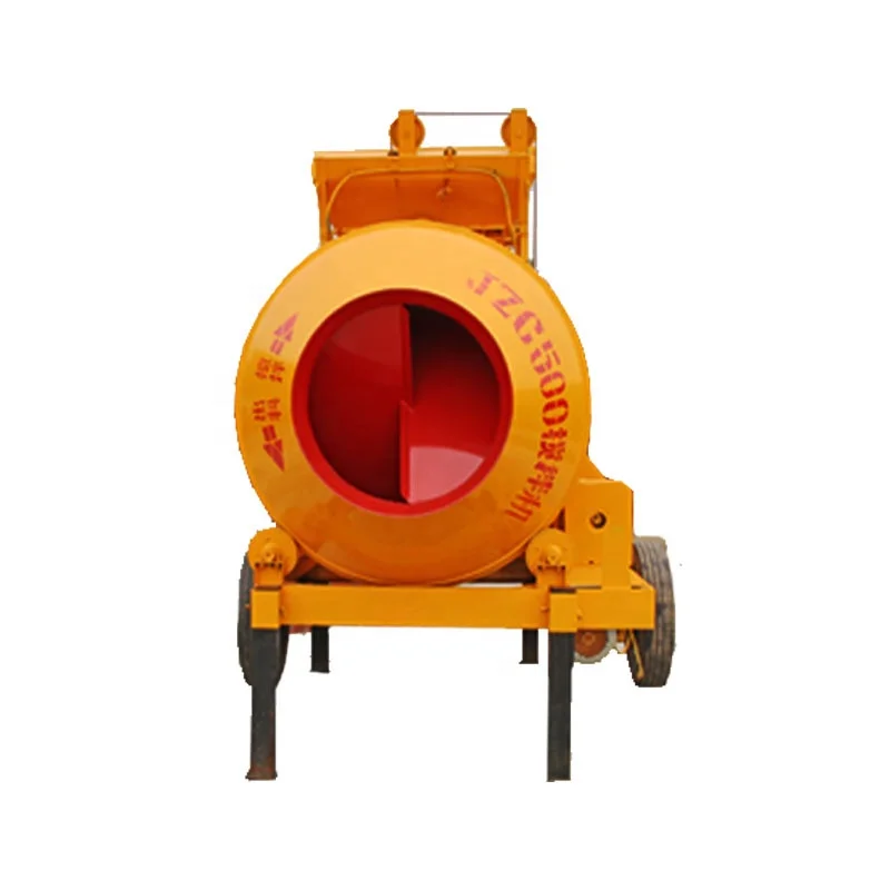High quality JZC350/500 electric portable concrete mixer with low price in China