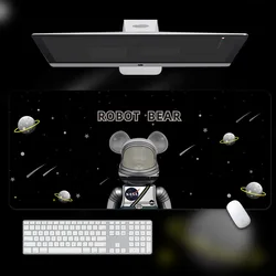 Custom Personalized cheap Rubber Long White Blank Sublimation Desk Keyboard Mousepad Mat Gamer XXL Large Extended Mouse Pad