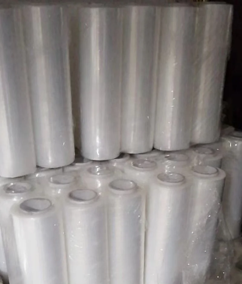 lldpe pe ldpe shrink wrap stretch film cling film plastic roll film for box packing