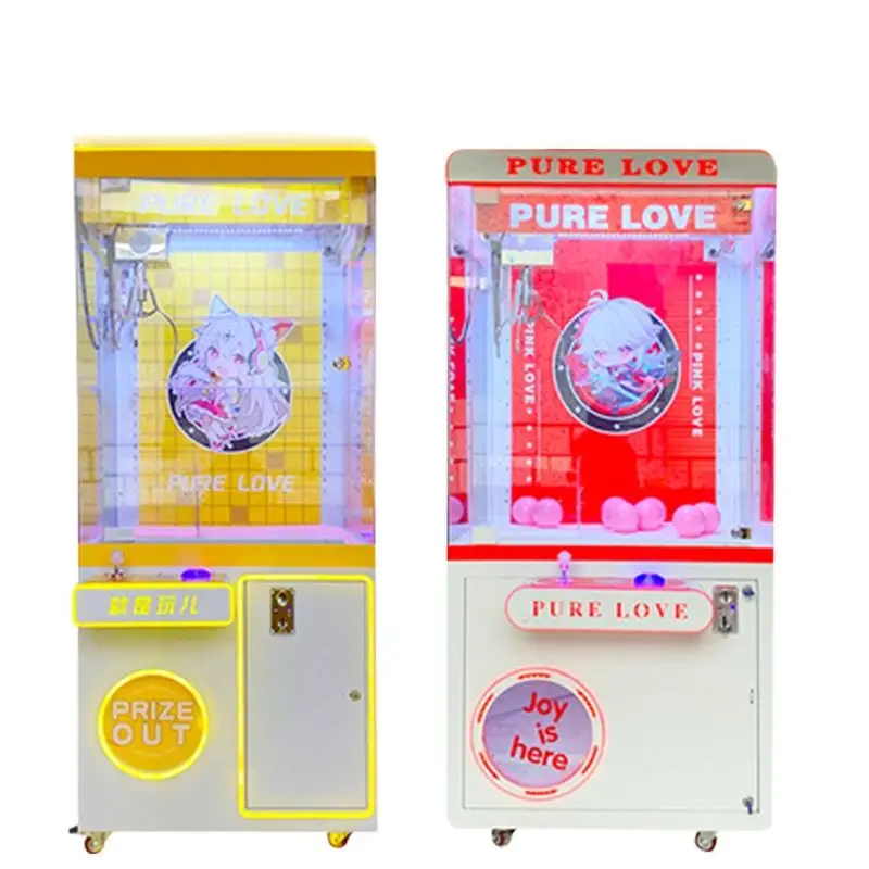 Cheap Amusement Park Coin Operated Game Machine  Claw Crane Machine  With Bill Acceptor toy shoppe claw machine